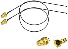 2X U.FL MHF4 to RP-SMA WiFi Antenna For M.2 NGFF Interface Network Card picture
