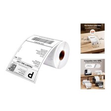 Ultra-Strong Adhesive 4x6 Shipping Labels - 220 Count with Alignment Holes picture