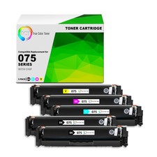 TCT Compatible BCMY Toner Cartridge Replacement for Canon 075 – 5-Pack picture