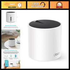 WiFi 6 Mesh System AX3000, Deco X55 (1-Pack), High-Speed Internet, Whole Home Co picture
