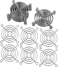 uxcell 20pcs Silver Tone Metal Grill Protector Finger Guard for 60mm Case Fan picture