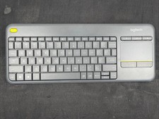 Logitech K400 Plus Wireless Touch Keyboard with Built-In Touchpad for Smart TV picture