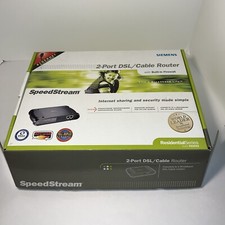 Siemens SpeedStream 2-Port DSL/ Cable Router SS2602 - NEW Brand New Open Box picture