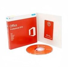 Microsoft Office Professional Plus 2016 DVD New Sealed Retail Package for Life picture
