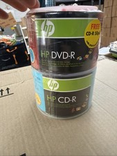 HP DVD-R 50 Pack 16X / 4.7GB / 120 Min + CD-R 50 Pack 52X / 700MB / 80 Min NEW picture