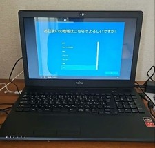 Fujitsu FMV LIFEBOOK FMVA51F1WG Black Laptop Excellent Condition picture