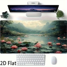 1pc 1pcs Non-Slip Rectangular Gaming Mouse Pad & Desk Suitable for E-Sports, F picture