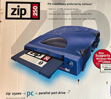 Iomega Zip 250MB External Parallel Port Zip Drive Z250P - parts or repair picture