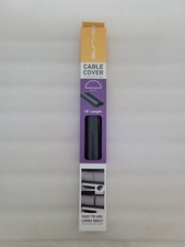 D-Line Cable Cover 2 Inch X 1 Inch X 18 Inch Long (Peel And Stick) picture