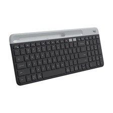 Logitech K585 Slim Wireless Keyboard with Built-in Phone Cradle - Graphite VG picture