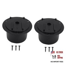 2Pcs RV Round Electric Cable Hatches for 50 Amp Cords Durable Power Cord picture