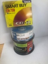 50 HP  Blank DVD-R DVDR 16X 4.7GB Recordable Logo Branded Media Disc & others picture