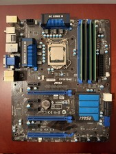 MSI Z77A-G45 with Intel Xeon E3-1230 and 16gb DDR3, tested and working picture