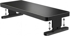 Adjustable Monitor Stand with Metal Frame, 4 Height Options, Desk Riser for picture