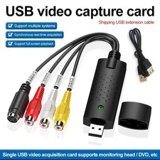 USB 2.0 Capture Card Convert VHS LP Tape to Digital DVD RCA S-Video Convertor picture