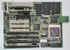 Elitegroup UM8810P-AIO ISA retro 486 motherboard + AMD 80486DX4 100MHz + 16MB RAM picture