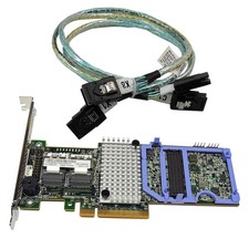 IBM ServeRAID M5110 6Gb/s RAID Controller L3-25422-46F 00AE807 +2x SAS Cables picture
