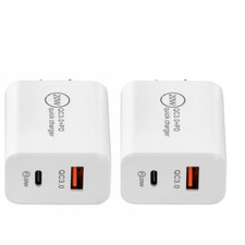 For iPhone 14 13 12 15 20W Fast Charger Block USB Type C Wall Power Adapter Lot picture