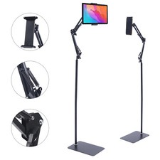 Universal 360�� Adjustable Tablet Holder Floor Stand Clamp for 4-17cm Phone iPad picture