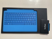 Microsoft Surface Type Cover 2 RT, Pro 1, Pro 2 Backlit Keyboard Blue  NEW picture