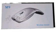NEW Wireless Bluetooth Mouse 2.4G Dual Mode Rechargeable Curved Silent Click USB picture