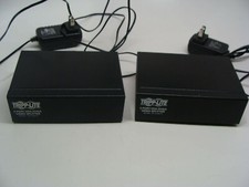 Lot of 2 - Tripp Lite B114-002-R 2-Port VGA / SVGA Video Splitter Signal Booster picture