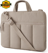 Bagsmart 13-14 Inch Laptop Sleeve with Handle Slim Protective Case for Work picture