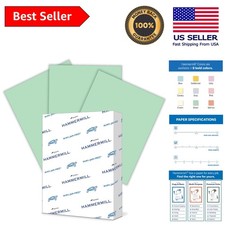 Eco-Conscious 20 lb Green Printer Paper - 500 Sheets, Smooth for Quality Prints picture