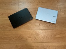 LAPTOP LOT FOR PARTS Gray and Black, not working for parts only *DISCOUNTED* picture