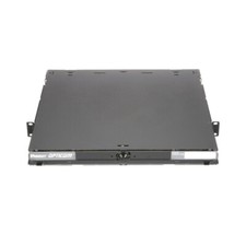 Panduit FCE1U Rack Mount Fiber Enclosure 1 RU Black 4 FAP/Cassette Slots picture