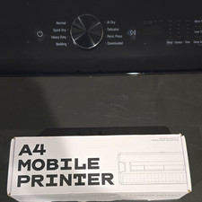 A4 Portable Thermal Transfer Mobile Printer, Bluetooth/USB Tatoo Stencil Printer picture