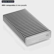 OWC Express 1M2 USB4 USB-C M.2 NVMe SSD Enclosure Aluminum Heat Sink Silver picture