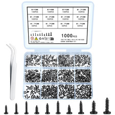 1000 Pcs Small Pan Head Screws Assortment Kit for Electronics Repair picture