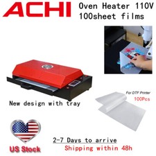 DTF Oven Printer Heater Pretreatment 100Pc DTF Film Light Weight Dryer 110V USA picture