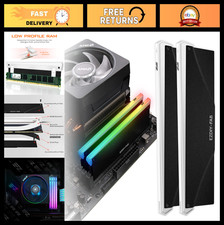 5V ARGB RAM Cooler Heatsink for DIY PC Gaming, DDR3/DDR4, 2 Pack, Aura Sync Comp picture