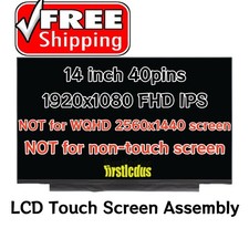B140HAK03.2 HW0A 01YN150 SD10Q66941 IPS LCD Display Touch Screen Replacement FHD picture