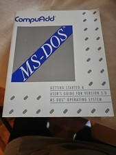 Vintage CompuAdd Microsoft MS-DOS Getting Started User’s Guide 1991 picture