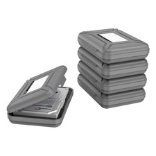 External Hard Drive Case for 3.5 Inch HDD/SSD 5 Packs Portable Hard Drive Car... picture