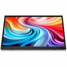 Acer PM161Q J Class LCD Monitor Silver 15.6