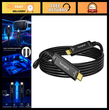 50ft USB C 3.2 Fiber Optic Cable 10Gbps High Speed for 4K Camera, VR, Data Cente picture