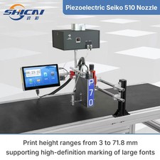 Automatic Piezoelectric Inkjet Printer 7cm Large Character Without conveyor picture