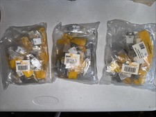Lot 30 DATACOMM Electronics 20-3426-WH-Keystone Cat6 Keystone Jack picture