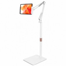 5Core Tablet Floor Stand 360° Rotatable Adjustable Overhead Bed Phone iPad Stand picture