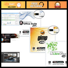 Office Suite 2026 + GIMP Photo Editor USB | Lifetime License | Windows & Mac Com picture