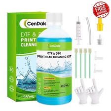 CenDale DTF Cleaning Kit 250ML Universal Print Head Cleaner Solution picture