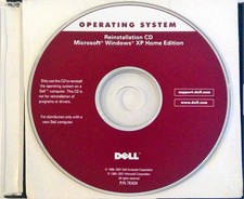 Microsoft Windows Dell Reinstallation CD XP Home Edition P/N  6U790 LIKENEW  picture