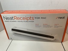 Neat Receipts For Mac Mobile Scanner + Digital Filing System open box picture