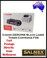 Canon GENUINE FX6 Black Laser Toner Cartridge , Part Number 1559A002AA picture