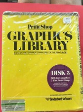 The Print Shop/Graphics Library Disk 3 (Atari 400/800/XL/XE, 1985, ATDSK90) New picture