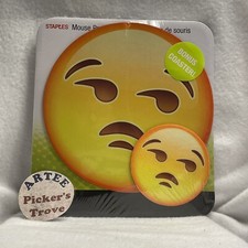 Mouse Pad & Coaster, Emoji, 
